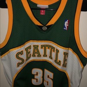 Kevin Durant Seattle Super Sonics Jersey